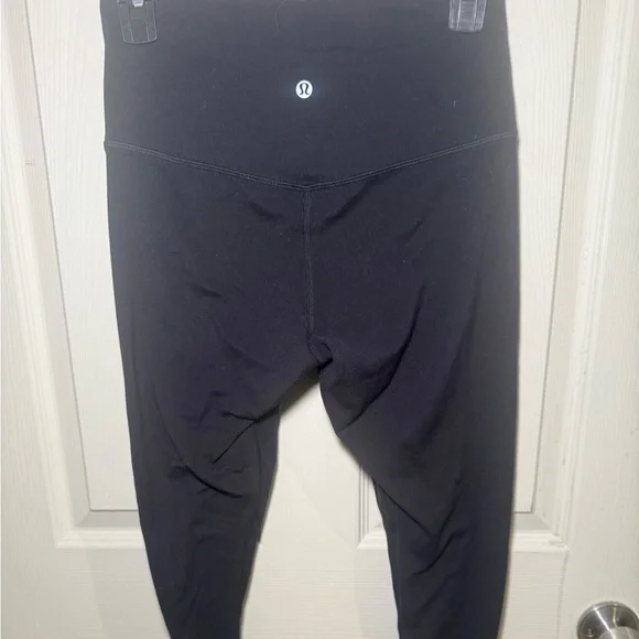 Lululemon Align HR Pant 25” Nulu Size 8 Black Granite BGNT 52624 - Picture 5 of 12